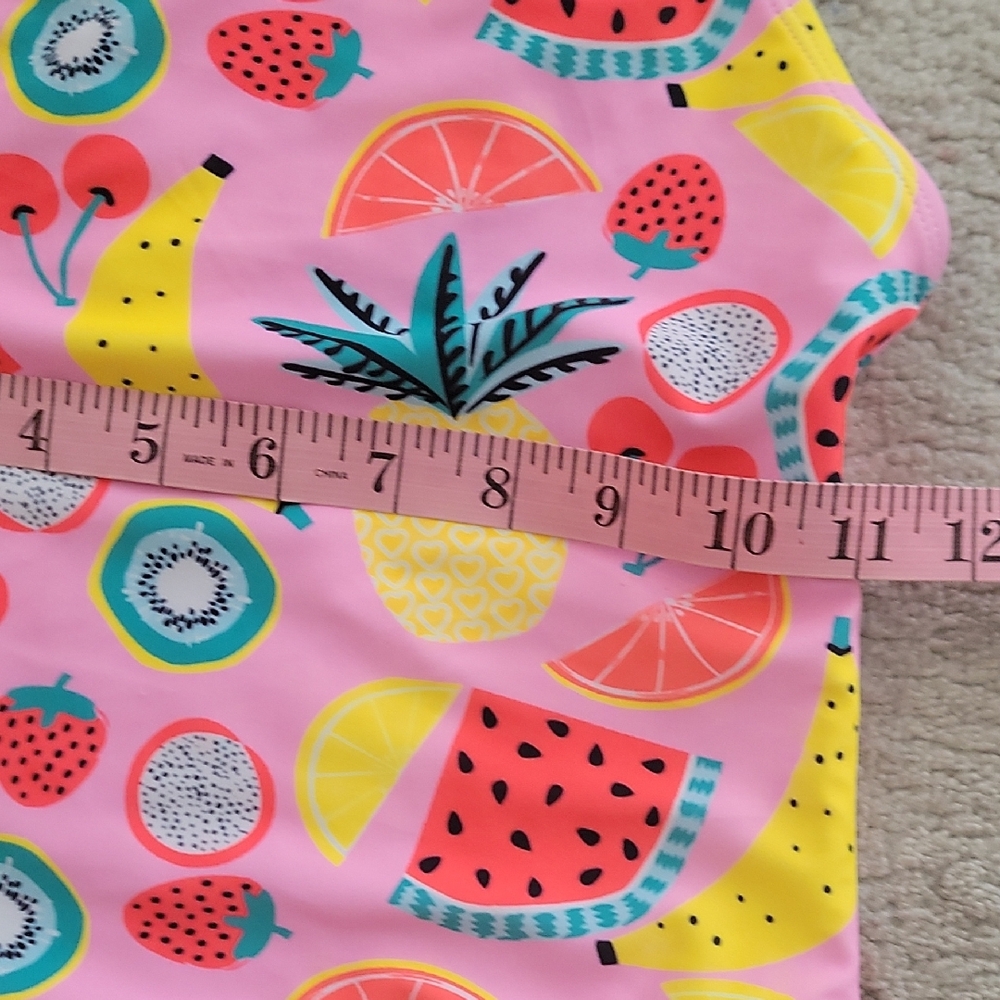 Kavkas Colorful Kids Swimwear with Fruit Print Size 4t - Picture 4 of 6